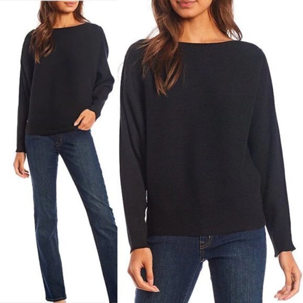 Ralph Lauren Ribbed Long Dolman Sleeve Sweater